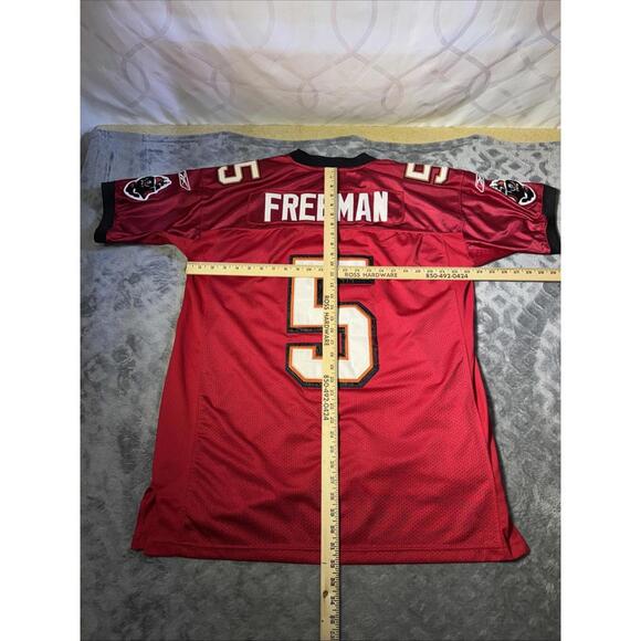 Tampa Bay Buccaneers Josh Freeman #5 NFL Reebok On Field Stitched Jersey Size 52 - Picture 8 of 15